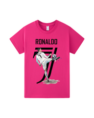 Cristiano Ronaldo Kids Cotton Soccer T-Shirt