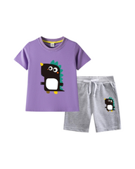 Baby Dinosaur T-shirt and Shorts Set