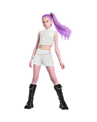 K-Pop Demon Hunters Rumi Mira Zoey Cosplay Costume Set