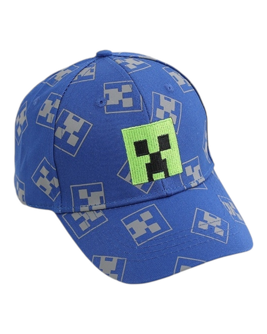 Minecraft Cap with Creeper Pattern