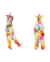 Unicorn Plush Onesie Cozy Fleece Pajamas