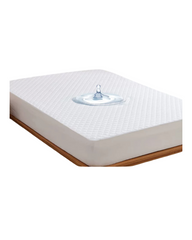 Deep Pocket Waterproof Fitted Bed Sheet – Premium Soft Quilted Mattress