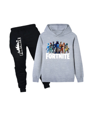 Kids Fortnite Printed Hoodie and Sweatpants Set
