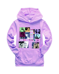 Taylor Swift Eras Tour Print Soft Cotton Hoodie