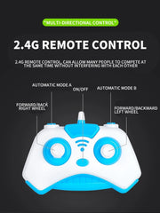 Full Rotation Remote Control Toy Stunt Car with Lights