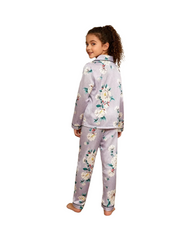 Floral Super Soft Silky Satin Pyjama Set