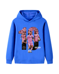 Lionel Messi Football Graphic Kids Sweater Hoodie