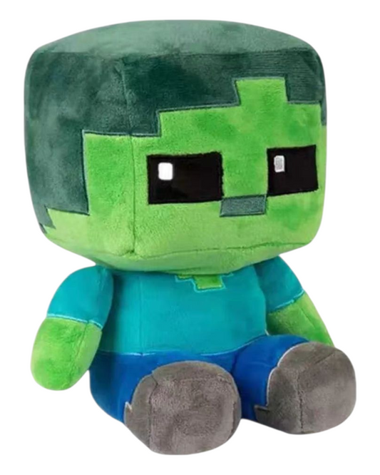 Minecraft Zombie & Creepers Plush Toy