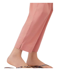 Pink 100% Cotton Two-Piece Button-Up Long-Sleeved Pyjamas
