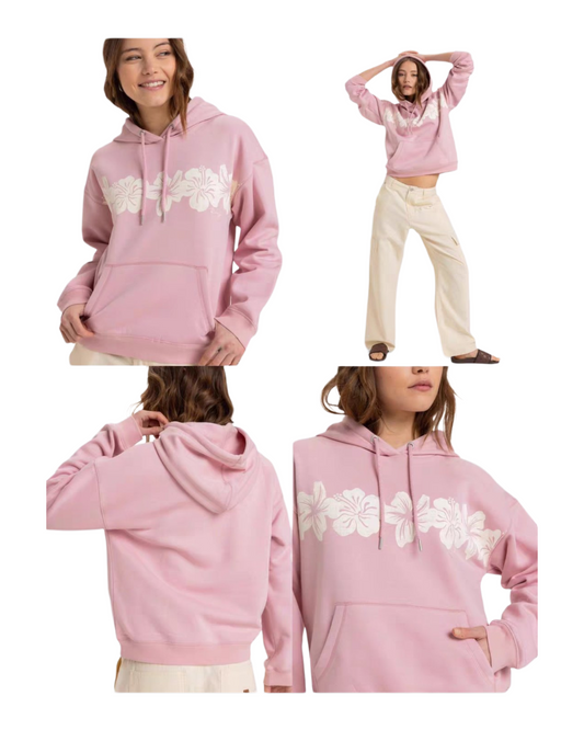 Warm Floral Fleece Sweater Jumper