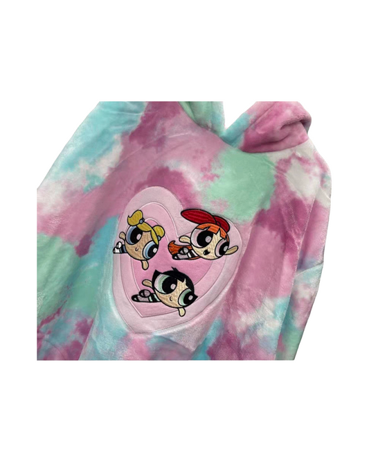 Stitch Womens Warm Oodie Blanket Hoodie