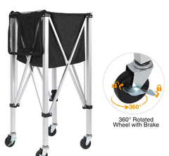 Portable Tennis Ball Hoppers & Carts