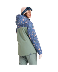 Lightweight Women's Hooded Ski & Snowboard Jacket – Waterproof Winter Sport Coat with Pockets