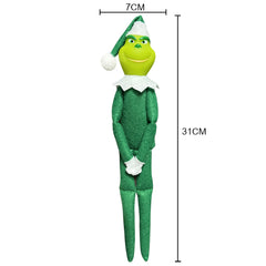 Grinch Elf On The Shelf Figurine
