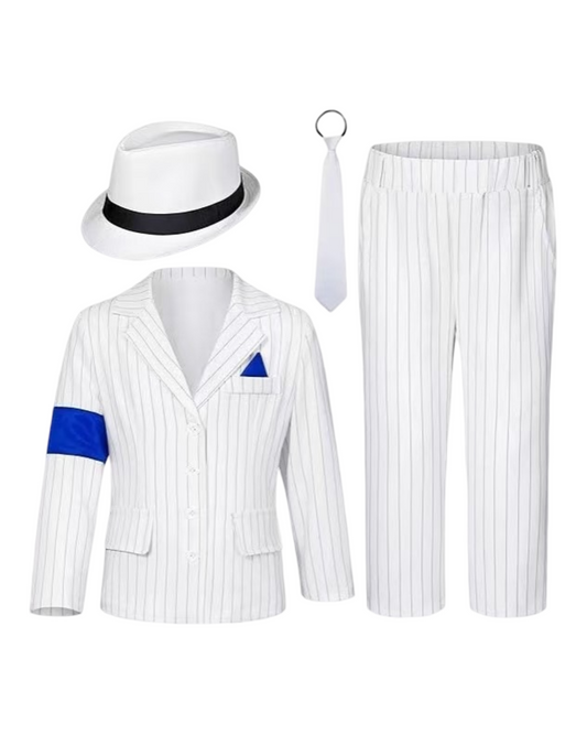 Pop Icon Performance Cosplay Costume Set with Jacket and Pants