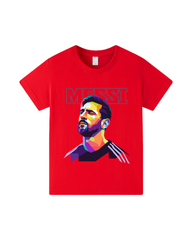Lionel Messi Graphic T-Shirt | 100% Cotton Short Sleeve Tee