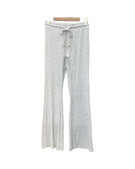 Wide Leg Ribbed Knit Pants for Women Cozy Loungewear Joggers