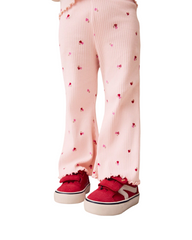 Cherry Rib Flare Leggings