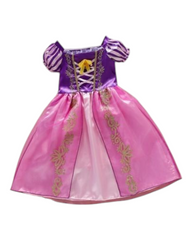 Princess Costume Party Dress with Tulle and Ruffles