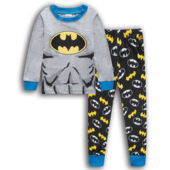Boys' Long-Sleeved Batman Patterned Pyjamas