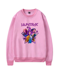 Kpop Demon Hunter Print Pullover Sweatshirt