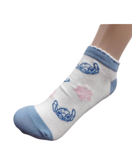 Disney Stitch Girls Graphic Low Cut Socks