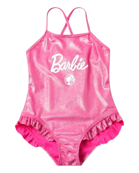 Stylist Pink Barbie One-Piece Swimsuit