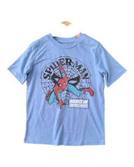 Blue Spiderman Hero in Disguise T-shirt