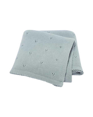 Cozy Knit Sensory Baby Blanket Nursery Essential
