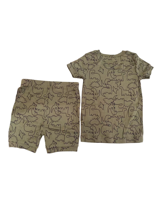 Playful Dino Baby T-shirt and Shorts Sets
