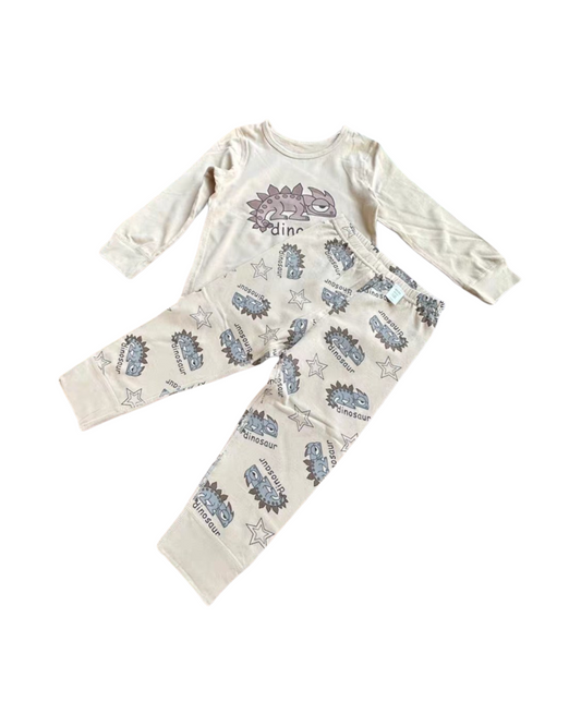 Boys Soft Cotton Long Sleeve Pyjama Set