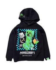 Black Graphic Hoodie Hooded Sweatshirt
