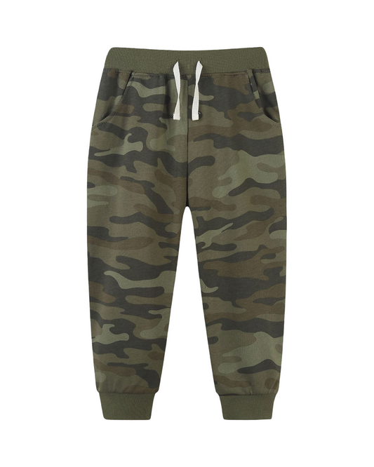 Camo Sweatpants Toddler & Kids Fleece Track Pants Drawstring Joggers