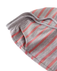 Striped Summer Shorts Boys Casual Drawstring Knit Bottoms