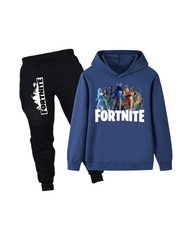 Kids Fortnite Printed Hoodie and Sweatpants Set
