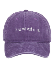 Minimal Text Street Style Baseball Cap