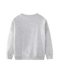 Unicorn Design Crew Neck Sweatshirt