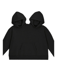 Two-Person Oversized Fleeced-Lined Hoodie