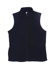 Lightweight Fleece Vest with Pockets – Full-Zip Outerwear