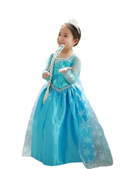 Majestic Elsa Frozen Princess Costume for Girls