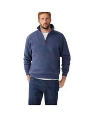 Premium Quarter-Zip Pullover Men's Fleece Sweatshirt Activewear