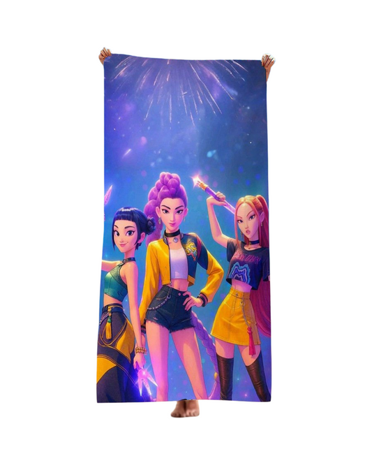 Kpop Demon Hunter Graphic Print Blanket