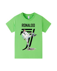 Cristiano Ronaldo Kids Cotton Soccer T-Shirt