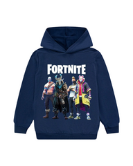 Gaming Graphic Pullover Kids Battle Royale Hoodie