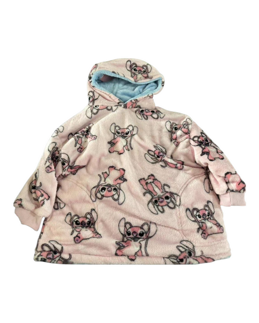 Fluffy with Baby Yoda Pattern Oodie