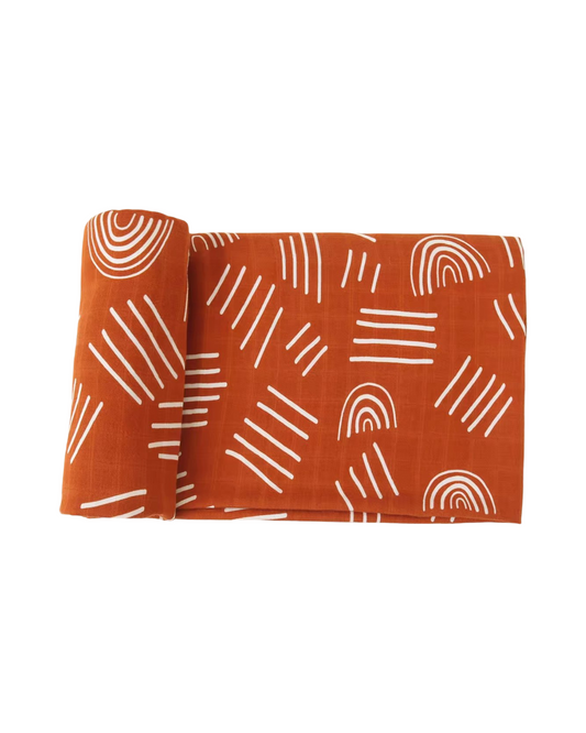Patterned Baby Swaddle Blankets