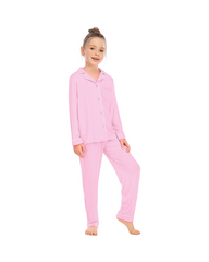 Girls Comfortable Cotton Satin Pyjama Set