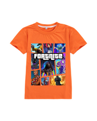 Fortnite Characters Printed Kids Graphic T-Shirt