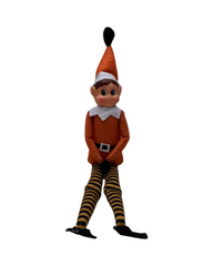 40cm Posable Elf Stuffed Doll – Spooky Season Decorative Figure & Holiday Ornament