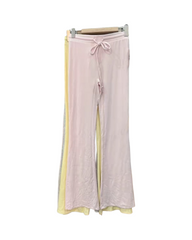 Wide Leg Ribbed Knit Pants for Women Cozy Loungewear Joggers